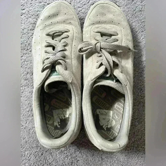 Puma tan/beige womens athletic running‎ workout sneakers size 9.5 - Picture 3 of 11